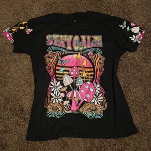 “Stay Calm” Hippie Shirt